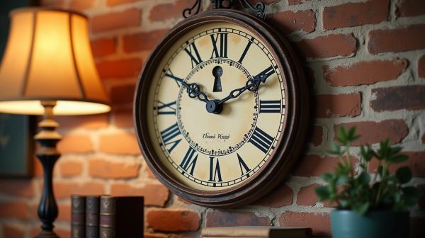 Quel design d'horloge murale vintage pour votre décoration murale ?